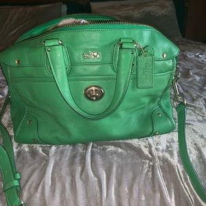 Coach Green purse
